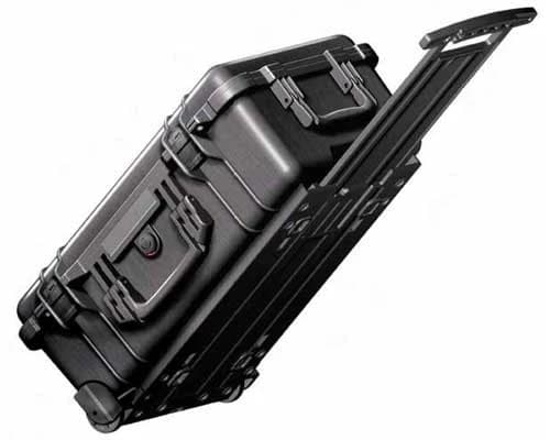 Detalle de Pelicase Trolley mit Facheinteilung Peli 1514 Protector Case (TM) in Schwarz