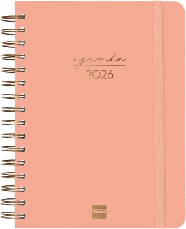 Detalle de Finocam Agenda Spirale 2026 1 jour