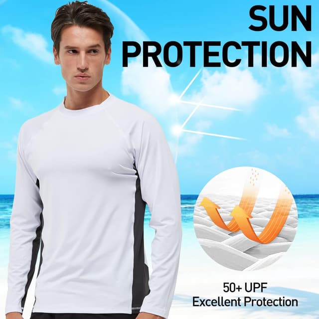Detalle 1 de Arcweg Rashguard Mare Surf Uomo UPF 50+