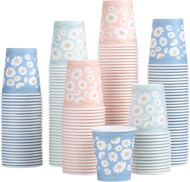 Detalle de Lamosi 3 oz Paper Cups 300 Pack 🥤