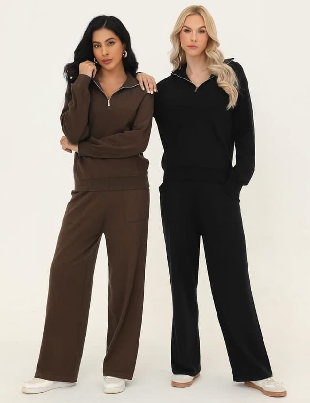 Thumbnail 5 de Totatuit Tuta Donna Completo 2 Pezzi Mezza Zip