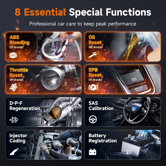 Detalle 2 de FOXWELL NT624 Elite OBD2 Scanner 8 Resets