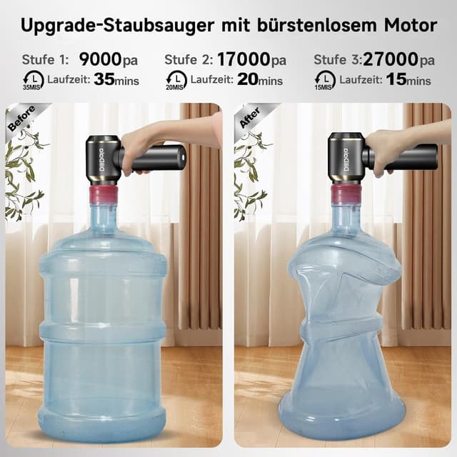 Thumbnail 6 de DiliDala Handstaubsauger Akku 27000PA