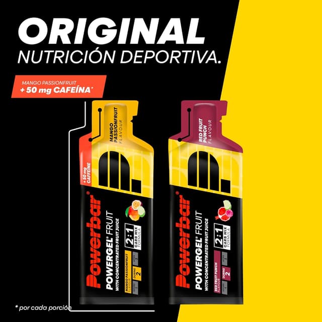 Thumbnail 2 de Powerbar PowerGel Fruit Red Punch 🔋 Gel Energético Alto en Carbohidratos