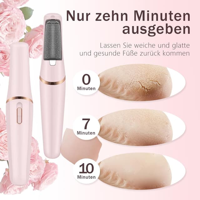 Thumbnail 1 de Hornhautentferner Elektrisch Rosa