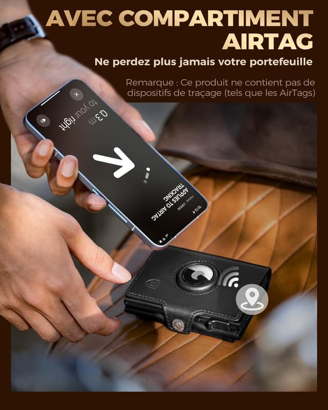 Detalle 2 de LORZOR Portefeuille Cuir XXL 10 cartes