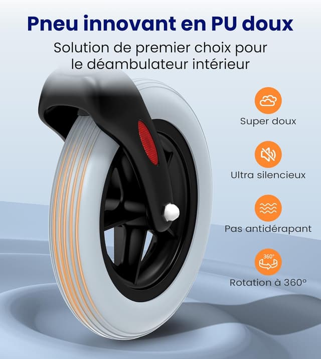 Thumbnail 2 de VOCIC Z32 Déambulateur étroit pour appartement