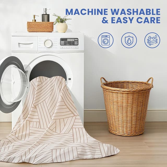 Thumbnail 6 de Ystyle housse de canapé 3 places 200x340 cm anti-griffures pour chiens, beige brun