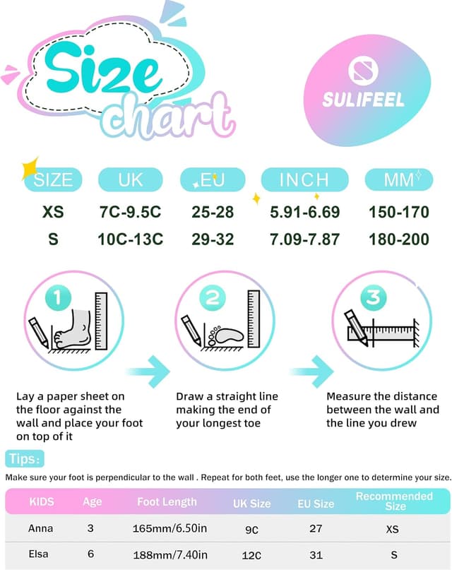 Thumbnail 5 de SULIFEEL Patines Roller infantiles ajustables 4 tallas