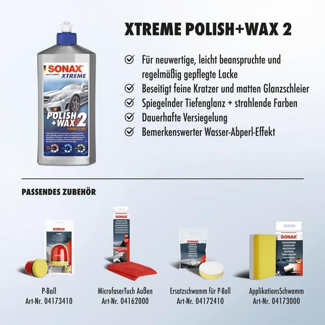 Thumbnail 2 de SONAX XTREME Polish+Wax 2 Hybrid NPT