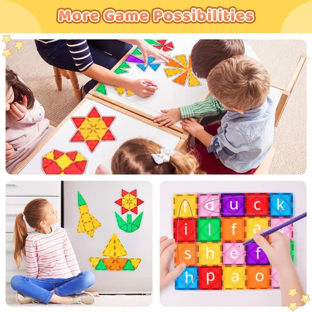 Thumbnail 4 de Katiago Costruzioni Magnetiche 100 pezzi per bambini 🧩