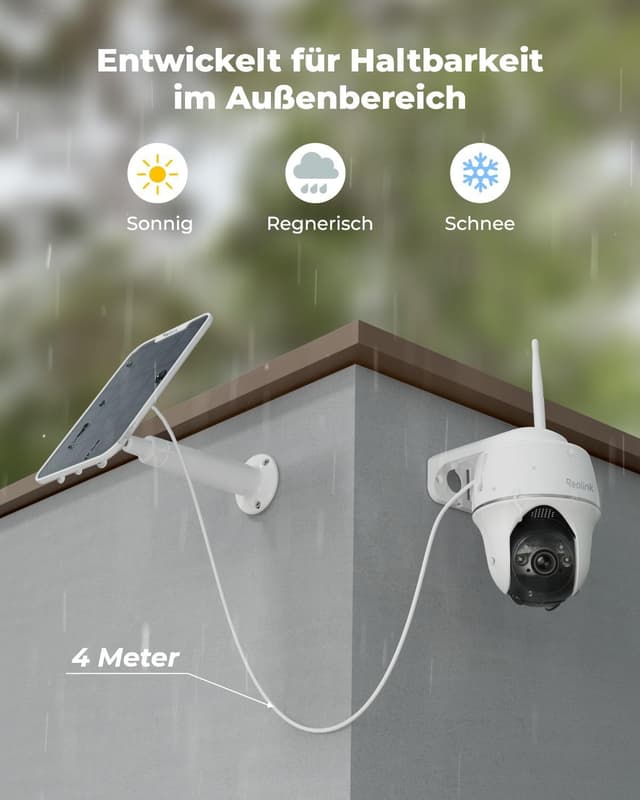 Thumbnail 5 de Reolink Argus PT+ Solar 5MP PTZ Kamera