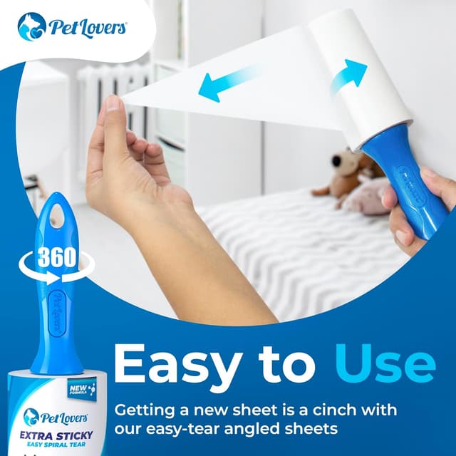 Thumbnail 4 de PetLovers Extra Sticky Lint Roller 1000 Sheets 🧹