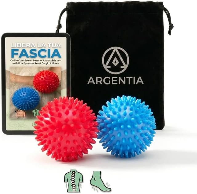 Detalle de ARGENTIA ARGENTIA Set 2 palline massaggio 7 cm