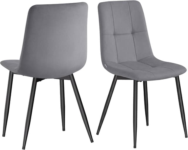 Imagen de VASAGLE KDC088GN01 Sedia in velluto 120 kg en OfertitasTOP