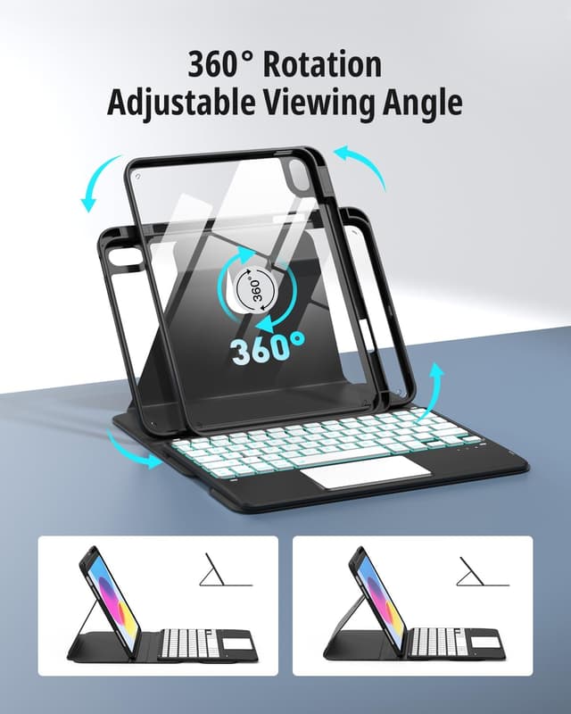 Detalle de CACOE Drehbare Hülle 11 Zoll