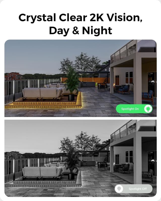 Detalle 2 de Reolink Argus 3E wireless security camera 2K