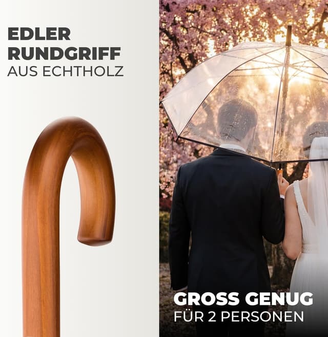 Detalle de LOGAN & BARNES CARDIFF Regenschirm Ø120 cm ☂