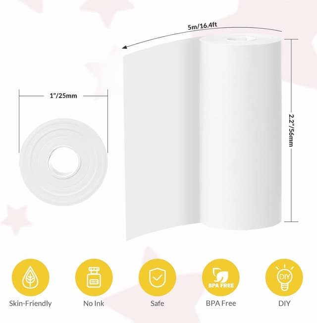 Thumbnail 1 de Mafiti 10 Rollos 56 mm Recarga de Papel