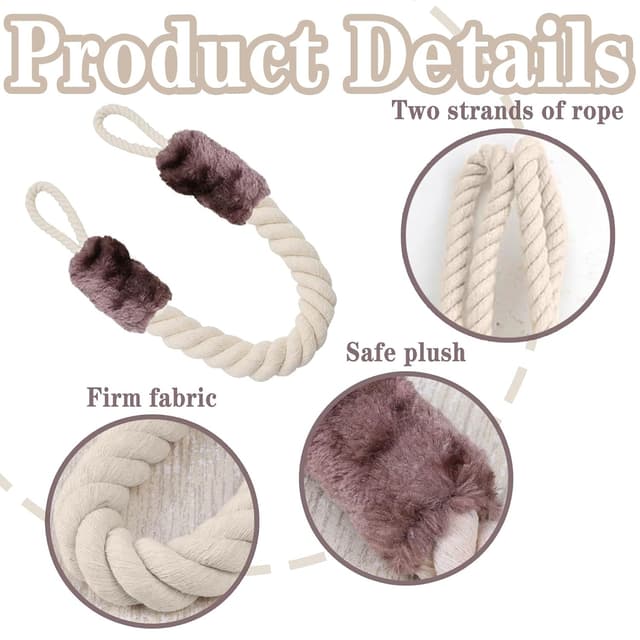 Thumbnail 2 de Braun Türkordel Klemmschutz Türstopper