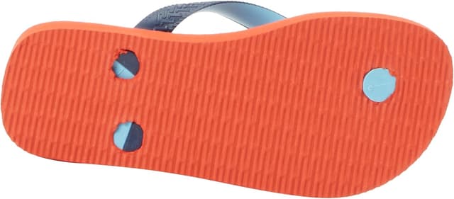 Detalle de Havaianas Top Mix – tongs unisex confortables, semelle antidérapante et lanières bicolores