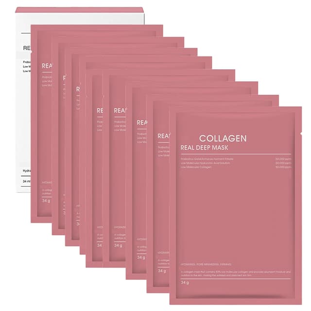 Thumbnail 6 de Bio Collagen Overnight Maske (4 Stück) – Bio-collagen Real Deep Mask als Hydratisierungs- & Barrieremasken für die Nacht