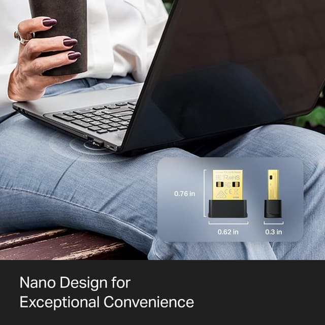 Thumbnail 5 de TP-Link Archer TX10UB USB adapter 900 Mbps