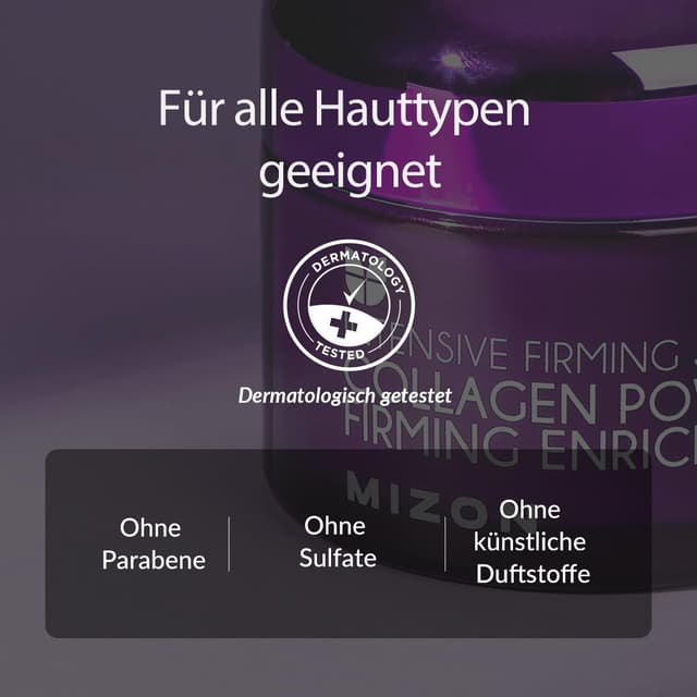 Thumbnail 4 de MIZON Collagen Power Firming Creme 50 ml für glatte Haut
