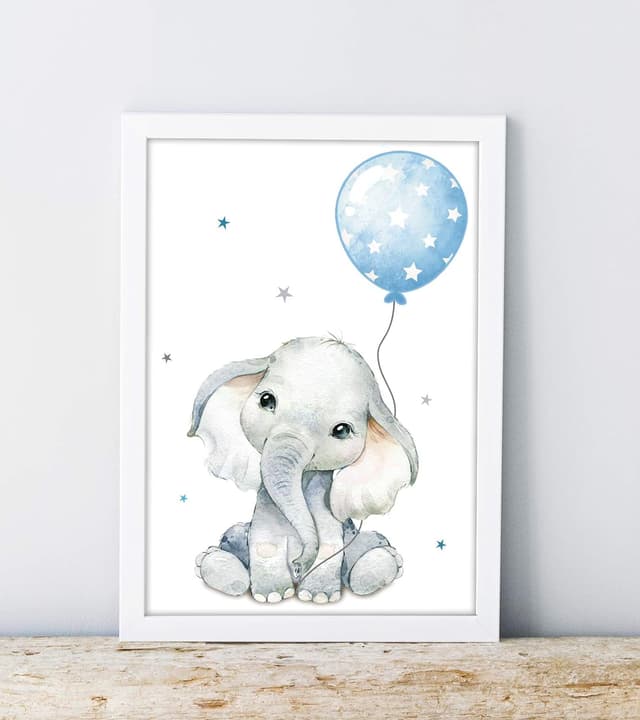 Thumbnail 1 de artpin Bilder Kinderzimmer DIN A4 Poster Tiere