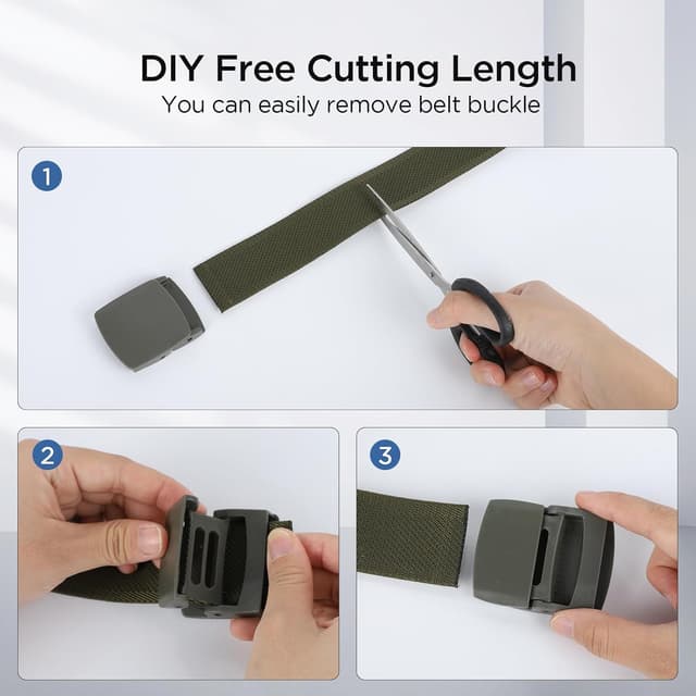 Thumbnail 4 de AiQInu Cintura elastica da uomo 125 cm