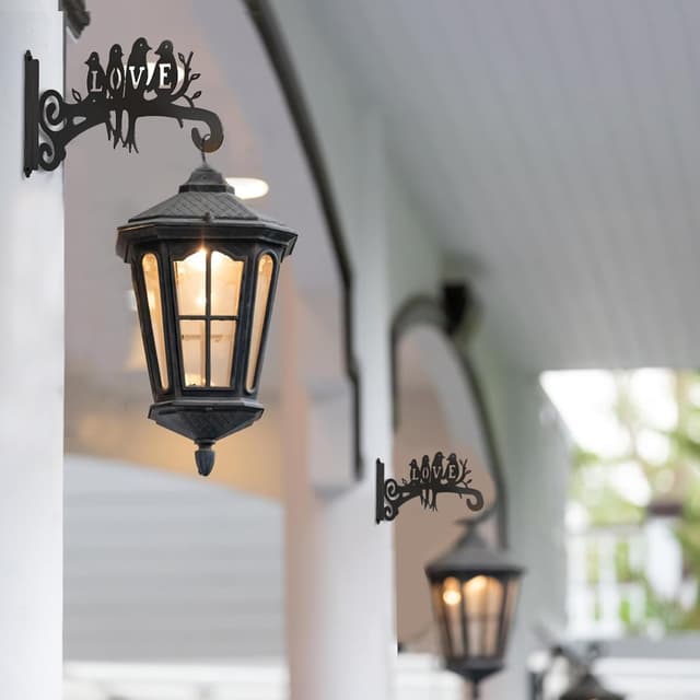 Detalle de Metall Pflanzenhaken Set 2 Stück, 25 cm