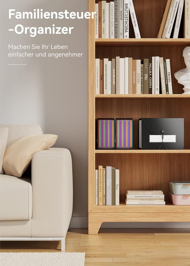 Thumbnail 5 de Dokumentenmappe A4 26 Fächer Regenbogen