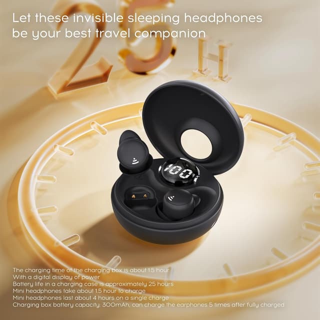 Detalle 1 de sunvito Sleep Earbuds for Side Sleepers