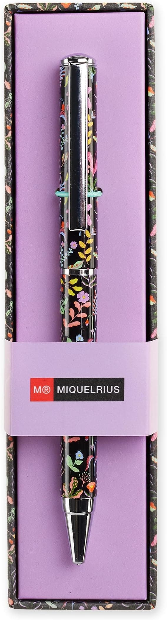 Detalle de Miquelrius Bolígrafo Azul Bright Flowers ✏