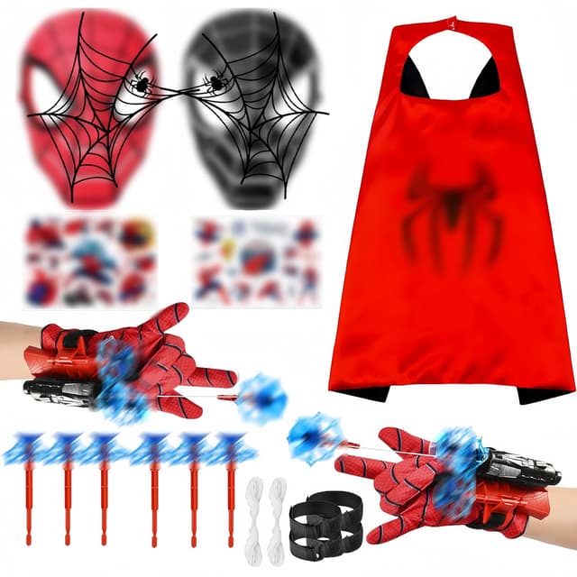 Thumbnail 3 de WYFDCZZP Guanti Spiderman per bambino 5–10 anni