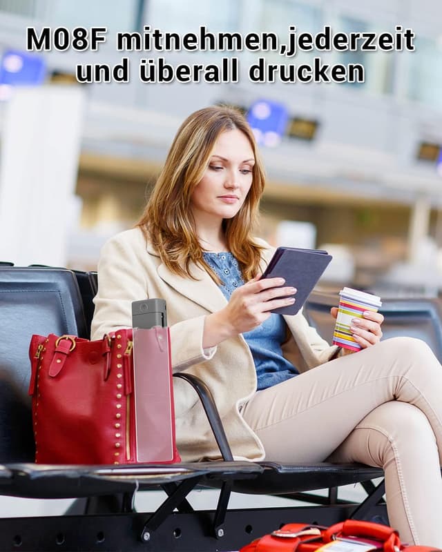 Thumbnail 6 de Phomemo M08F stampante portatile Bluetooth A4