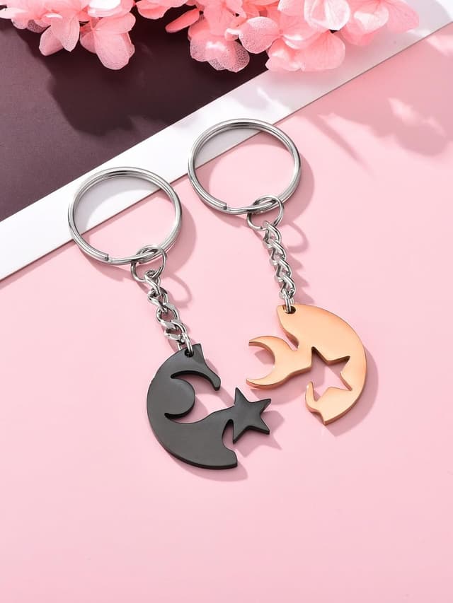 Thumbnail 1 de PiercingJak Porte-clĂ©s Couple Puzzle 30 mm đ