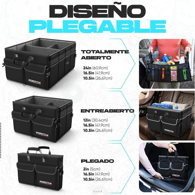 Thumbnail 5 de Fortem Organizador Maletero 65L