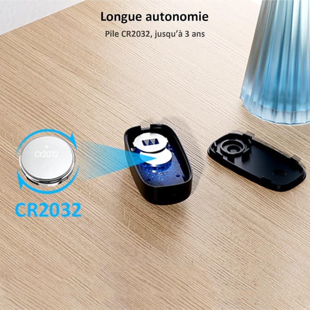 Thumbnail 6 de SECRUI Sonnette sans fil extérieur étanche avec 2 récepteurs + 1 émetteur à pile, 58 mélodies, 5 niveaux de volume (jusqu’à 120 dB)