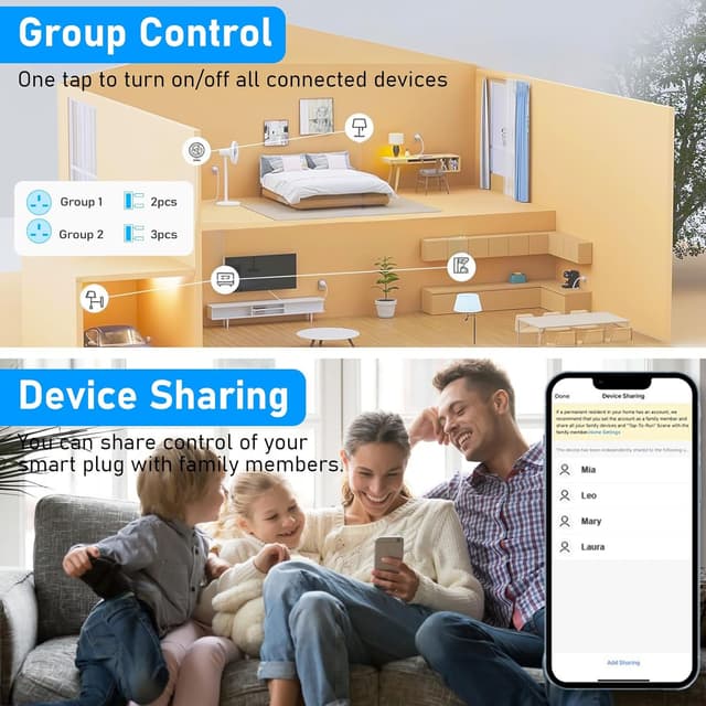 Thumbnail 6 de TVLIVE Smart Plug 2 Pack 13A UK