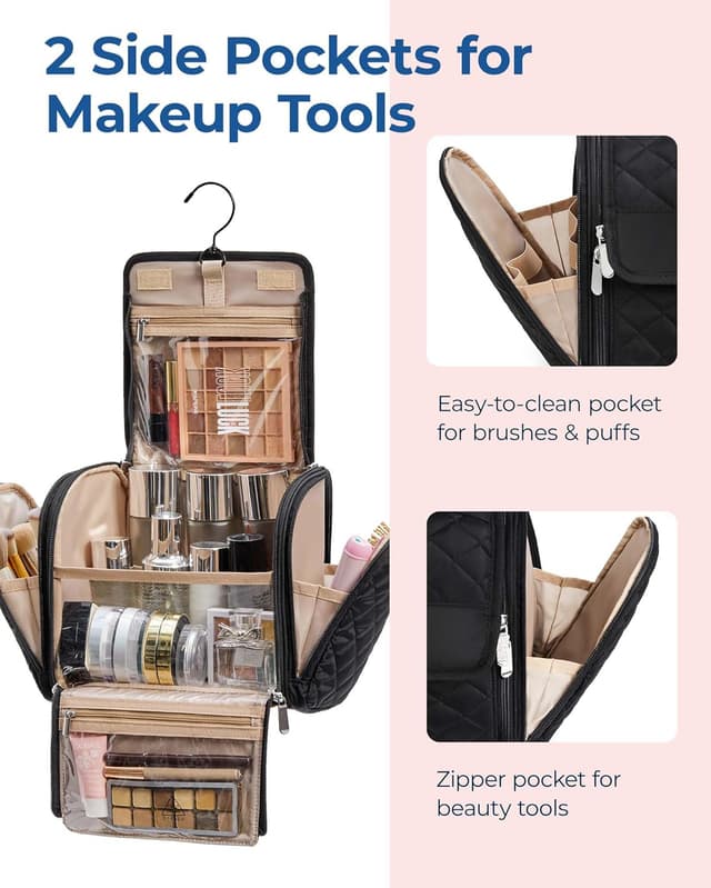 Thumbnail 6 de BAGSMART Makeup Bag with Hanging Hook