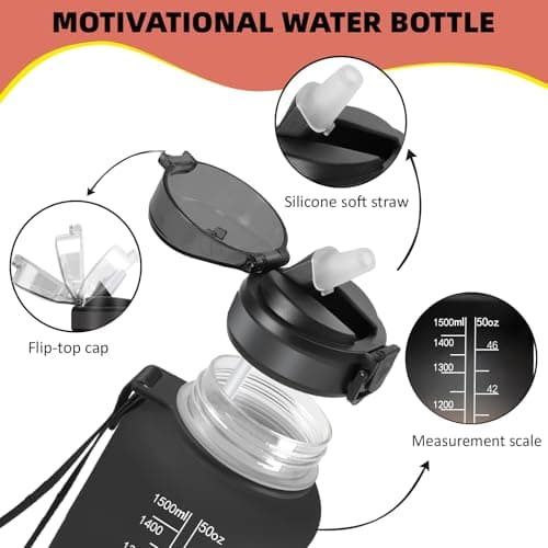 Thumbnail 1 de Grsta Gourde 1,5 l avec marqueur de temps ⚖