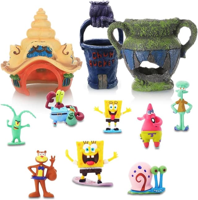 Thumbnail 6 de 11er Pack Aquarium Decoration