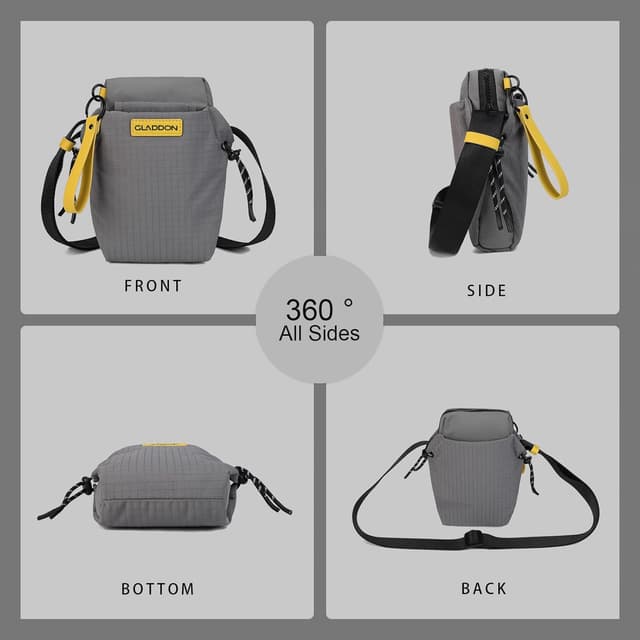 Detalle 2 de Gladdon Canvas Handytasche 21 cm