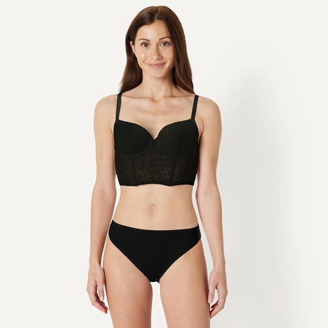 Thumbnail 4 de Amazon Essentials Women's Stretch Lace Longline Bustier Corset