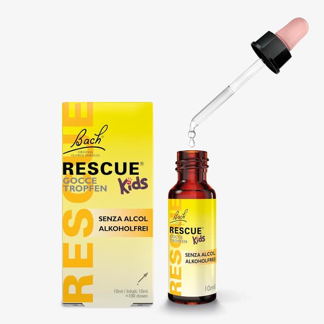 Detalle 2 de RESCUE Rescue Remedy Kids 10 ml, gocce per bambini con fiori di Bach