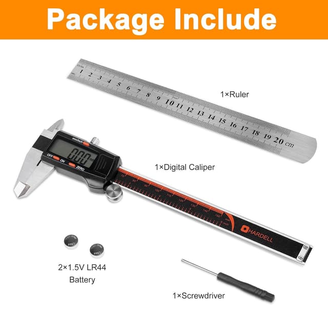Thumbnail 4 de HARDELL Digital Vernier Caliper 6 Inch