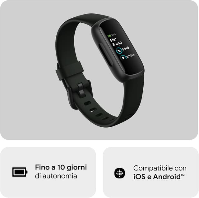 Thumbnail 2 de Fitbit Inspire 3: Tracker fitness 10 giorni