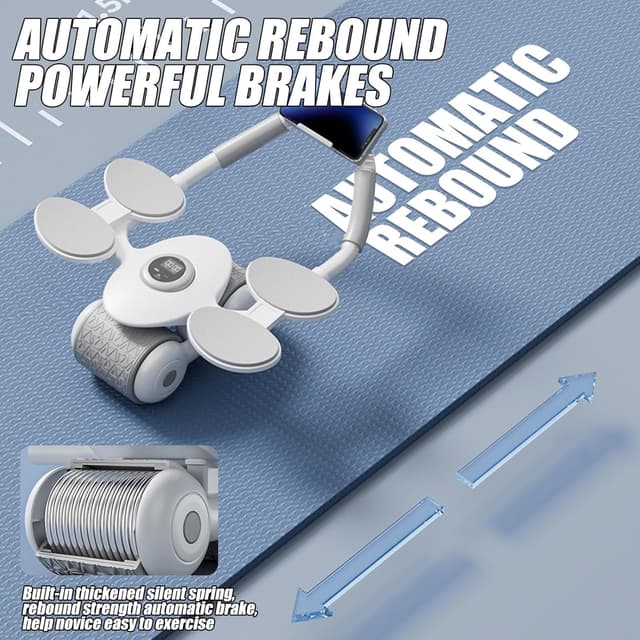 Detalle 2 de Ytloospt Ab Roller Wheel with Timer