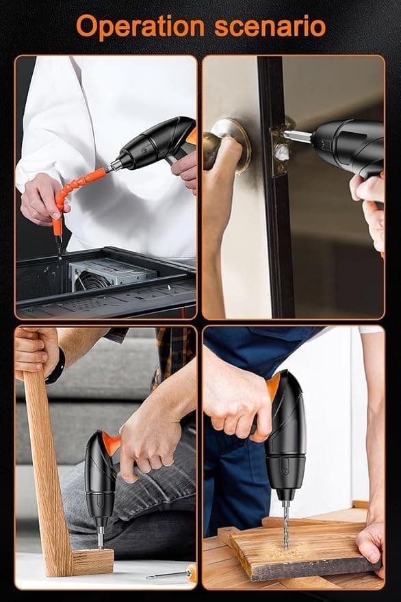 Thumbnail 6 de 48-in-1 Cordless Electric Screwdriver with 46 Bits 🛠